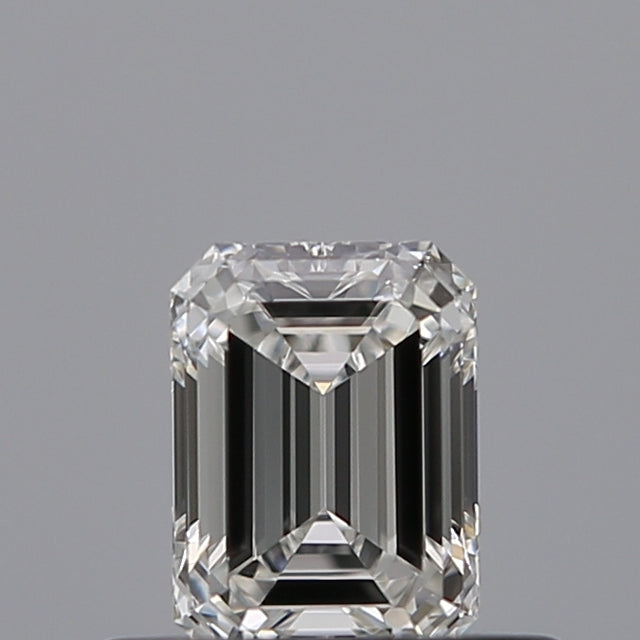 0.39 carat Emerald diamond E VVS2 