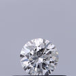 0.26 carat Round diamond E VS2 Excellent