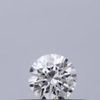 0.18 carat Round diamond E VS2 Excellent