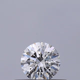 0.23 carat Round diamond F VVS1 Excellent