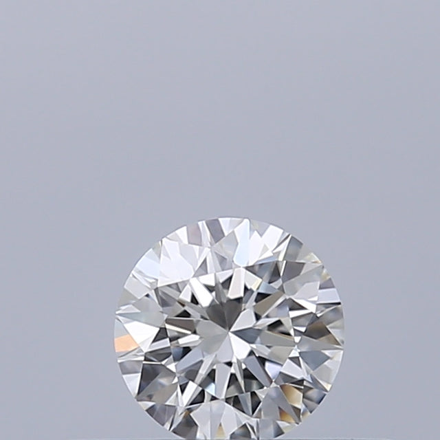 0.25 carat Round diamond E VVS2 Excellent