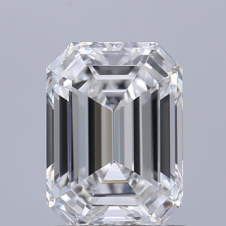 1.01 carat Emerald diamond D VVS2 