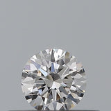 0.19 carat Round diamond D  VVS2 Excellent