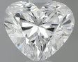 0.41 carat Heart diamond F VS2 