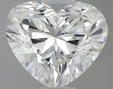 0.41 carat Heart diamond F VS2 