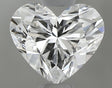 0.63 carat Heart diamond E VS2 