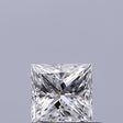 0.39 carat Princess diamond F VVS1 