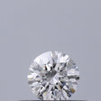 0.22 carat Round diamond D VVS1 Excellent