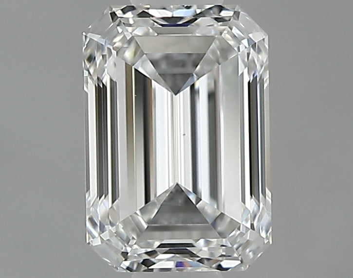 0.81 carat Emerald diamond F VVS2 