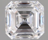 0.83 carat Asscher diamond E VVS2 