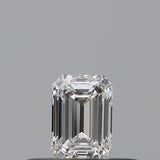 0.23 carat Emerald diamond D  VVS2