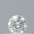 0.18 carat Round diamond E VVS2 Excellent