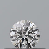 0.20 carat Round diamond E VVS1 Excellent