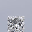 0.42 carat Princess diamond F VVS1 