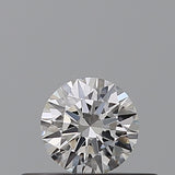 0.21 carat Round diamond F  VVS1 Excellent