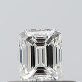 0.25 carat Emerald diamond E  VS1