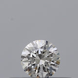0.18 carat Round diamond G VVS1 Excellent