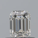 0.33 carat Emerald diamond G IF 