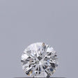 0.18 carat Round diamond D VVS2 Excellent