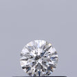 0.24 carat Round diamond G VVS2 Excellent