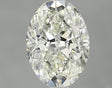 1.01 carat Oval diamond J VVS1 