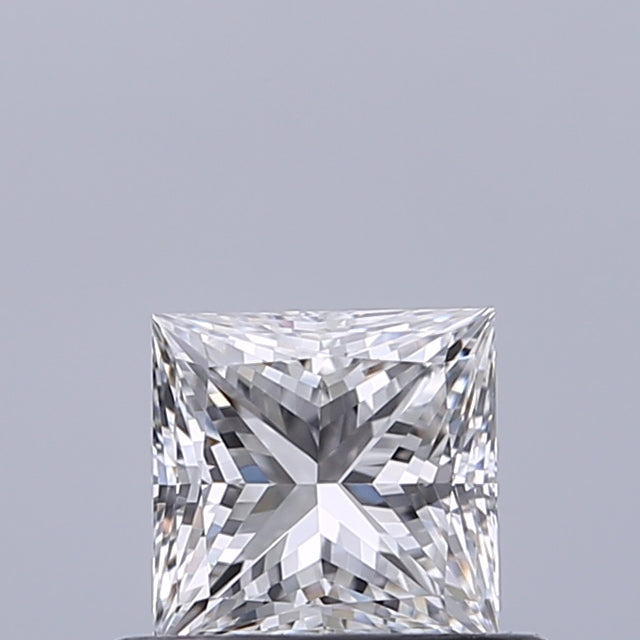 0.50 carat Princess diamond E VVS2 