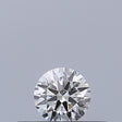0.18 carat Round diamond D VVS1 Excellent