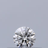 0.18 carat Round diamond D VVS1 Excellent