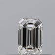 0.24 carat Emerald diamond F VVS1 