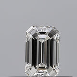 0.24 carat Emerald diamond F VVS1 