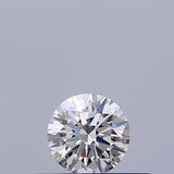 0.21 carat Round diamond F IF Excellent