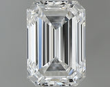0.58 carat Emerald diamond D VVS2 