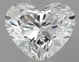 0.60 carat Heart diamond D VS1 