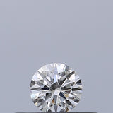 0.18 carat Round diamond D VVS1 Excellent