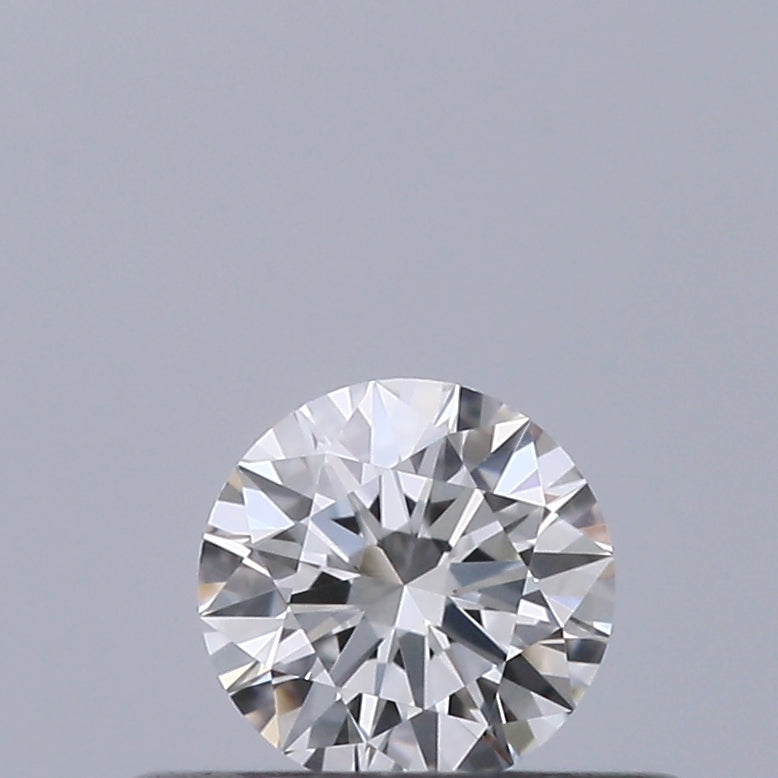 0.25 carat Round diamond E VVS2 Excellent