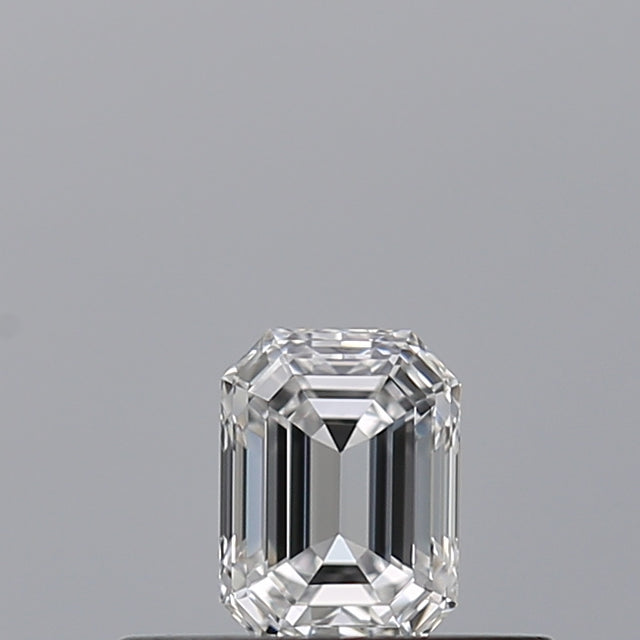 0.24 carat Emerald diamond D VVS2 