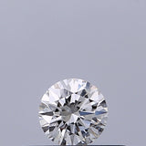 0.21 carat Round diamond F IF Excellent