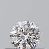 0.21 carat Round diamond D  VVS1 Excellent