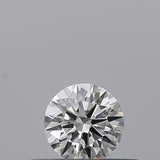 0.21 carat Round diamond D  VVS2 Excellent