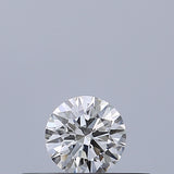 0.18 carat Round diamond E VVS1 Excellent