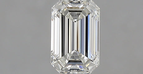 0.70 carat Emerald diamond H IF Excellent