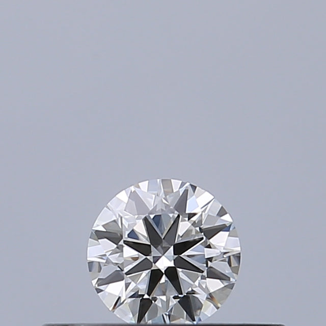 0.18 carat Round diamond E IF Excellent