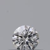 0.21 carat Round diamond F  IF Excellent