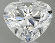 0.60 carat Heart diamond D VVS2 