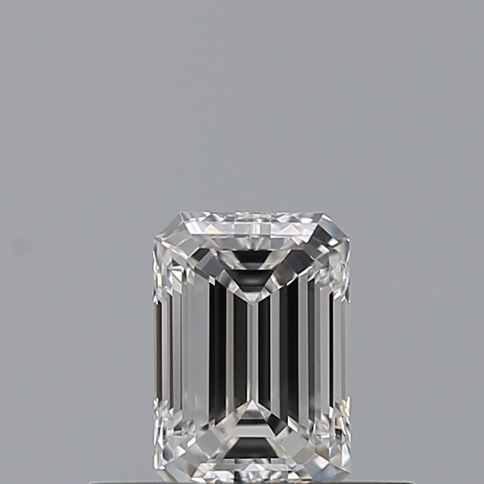 0.32 carat Emerald diamond F  VVS2