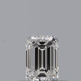 0.32 carat Emerald diamond F  VVS2