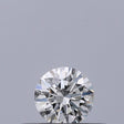 0.18 carat Round diamond F IF Excellent