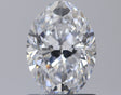 0.91 carat Oval diamond D VVS2 