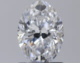 0.91 carat Oval diamond D VVS2 
