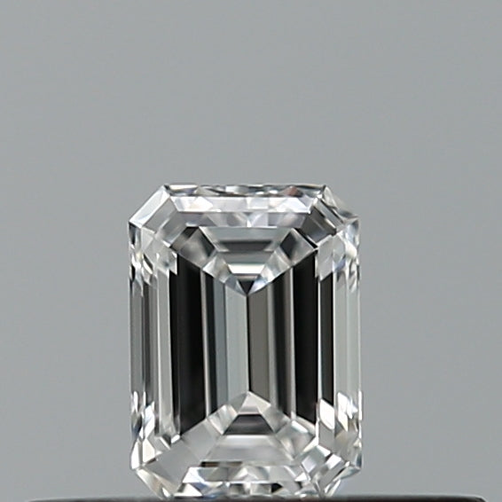0.23 carat Emerald diamond F VVS2 